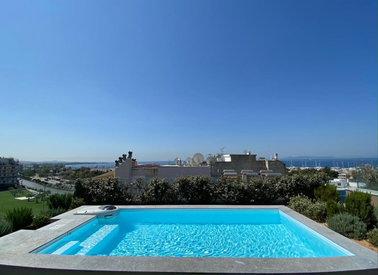Athens Riviera 2-Bed Apt & Pool Access #Unoblu Exterior foto