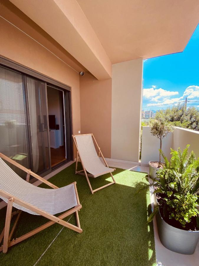 Athens Riviera 2-Bed Apt & Pool Access #Unoblu Exterior foto